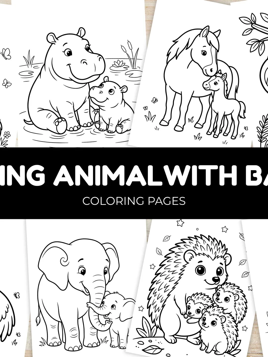 Spring Coloring Pages For Kids Easter Coloring Book Printable Cute Animals amp Flowers Coloring Sheets Toddler Preschool Activity PDF Spring Coloring Pages For Kids Easter Coloring Book Printable Cute Animals amp Flowers Coloring Sheets Toddler Preschool Activity PDF