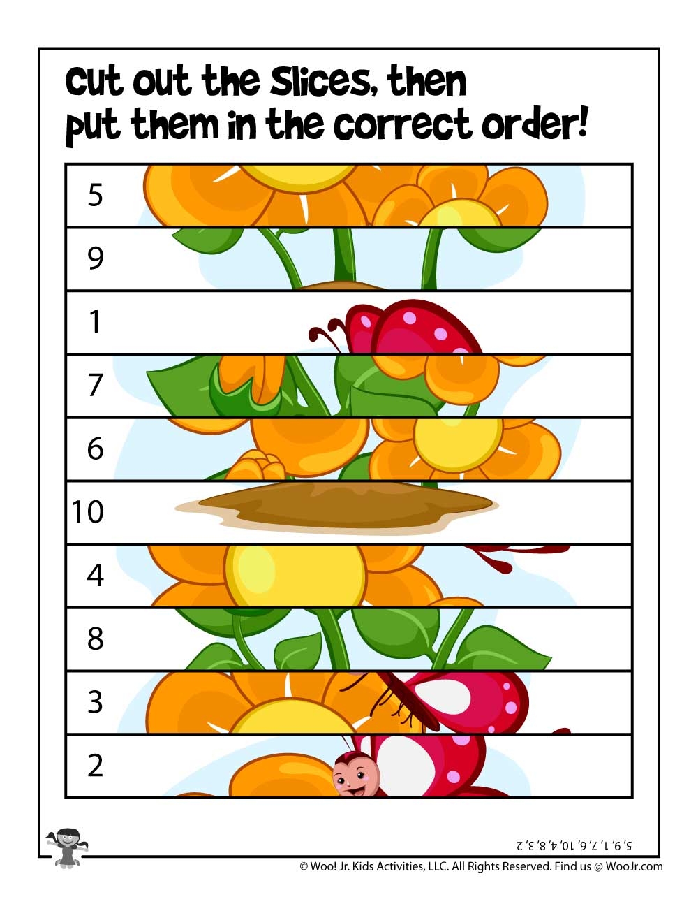 Spring Cut And Paste Worksheets Woo Jr Kids Activities Children s Publishing
