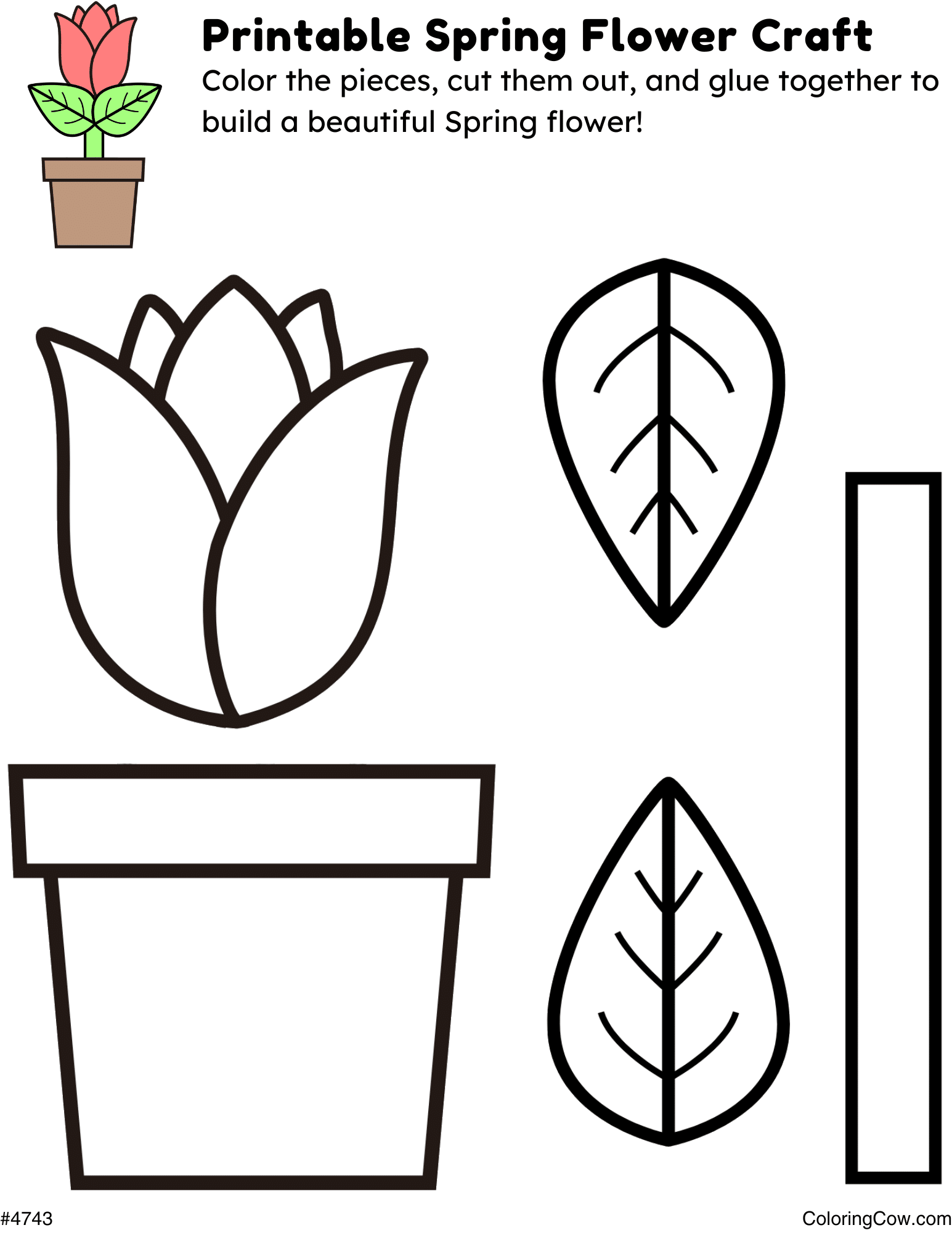 Spring Flower Craft
