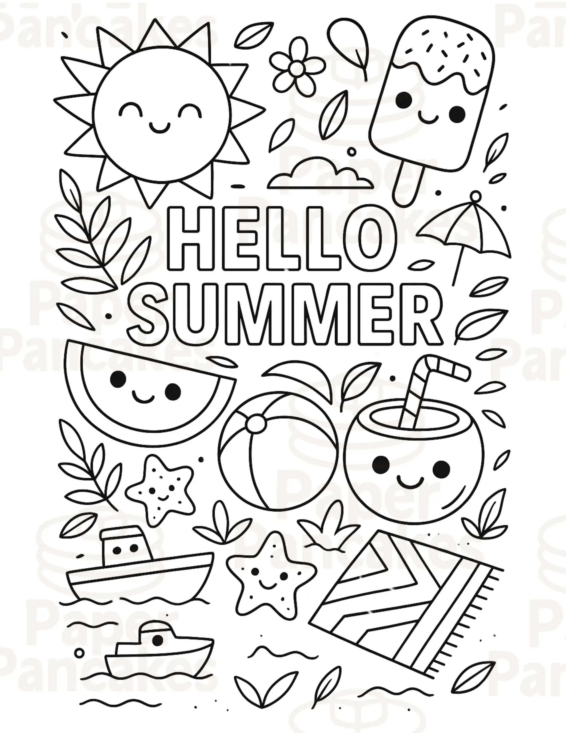 Summer Coloring Page Printable PNG Summer Activity Sheet For Kids Instant Download Preschool Activity Coloring Page Etsy Summer Coloring Page Printable PNG Summer Activity Sheet For Kids Instant Download Preschool Activity Coloring Page Etsy