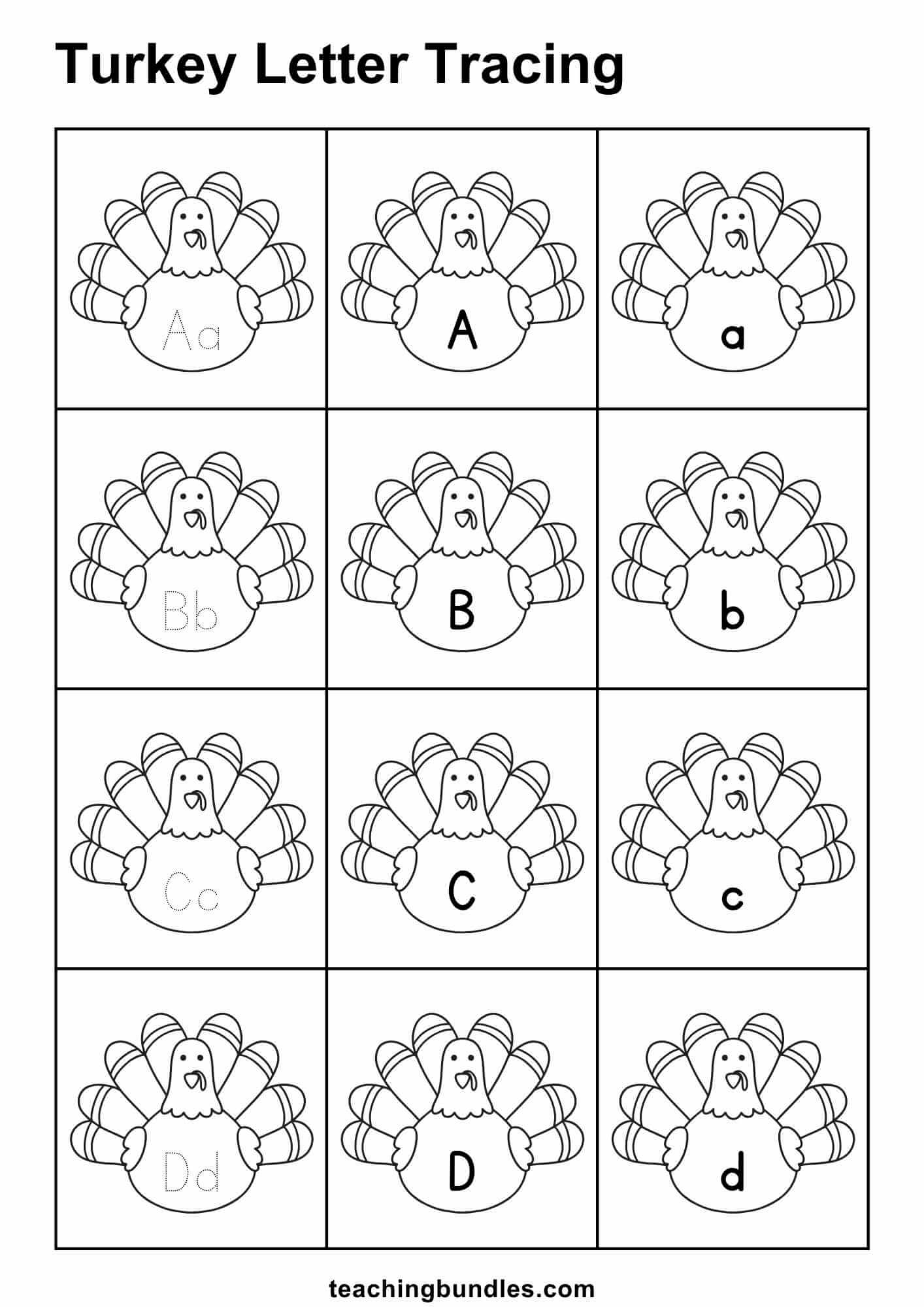 Thanksgiving Preschool Worksheets Teachingbundles Thanksgiving Preschool Worksheets Teachingbundles