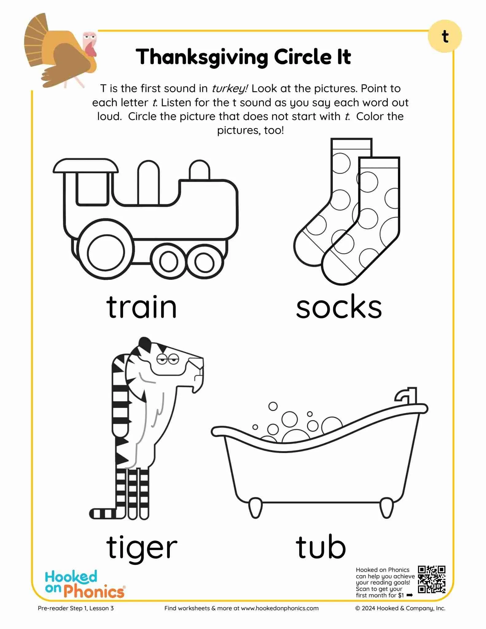 Thanksgiving Worksheets Hooked On Phonics Thanksgiving Worksheets Hooked On Phonics