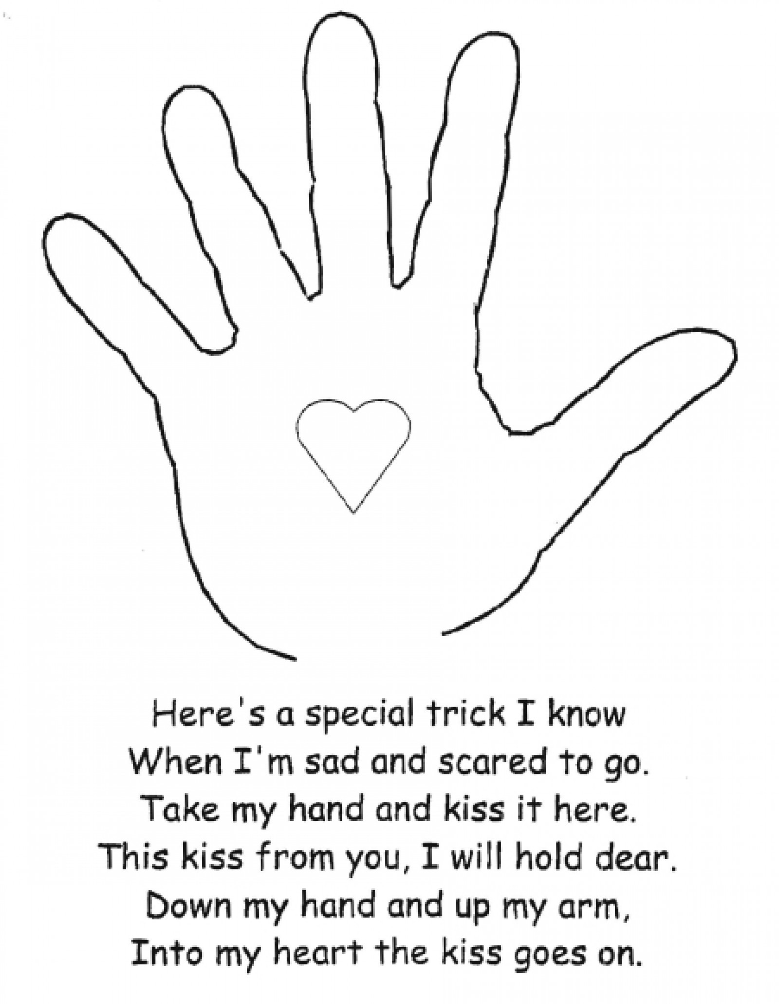 The Kissing Hand Activity LoveToTeach
