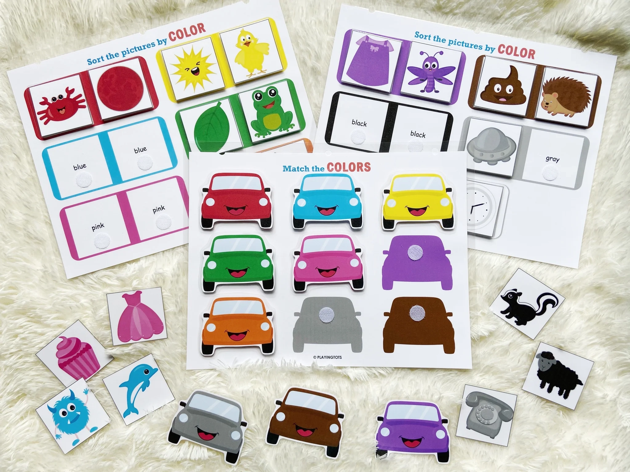 Toddler s First Busy Book Printable Learning Binder Pdf Quiet Book Playingtots