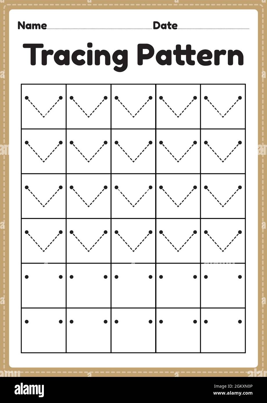 Tracing Pattern Lines Worksheet For Kindergarten Preschool And Montessori School Kids To Improve Handwriting Practice Activities In A Printable Page Stock Vector Image Art Alamy Tracing Pattern Lines Worksheet For Kindergarten Preschool And Montessori School Kids To Improve Handwriting Practice Activities In A Printable Page Stock Vector Image Art Alamy
