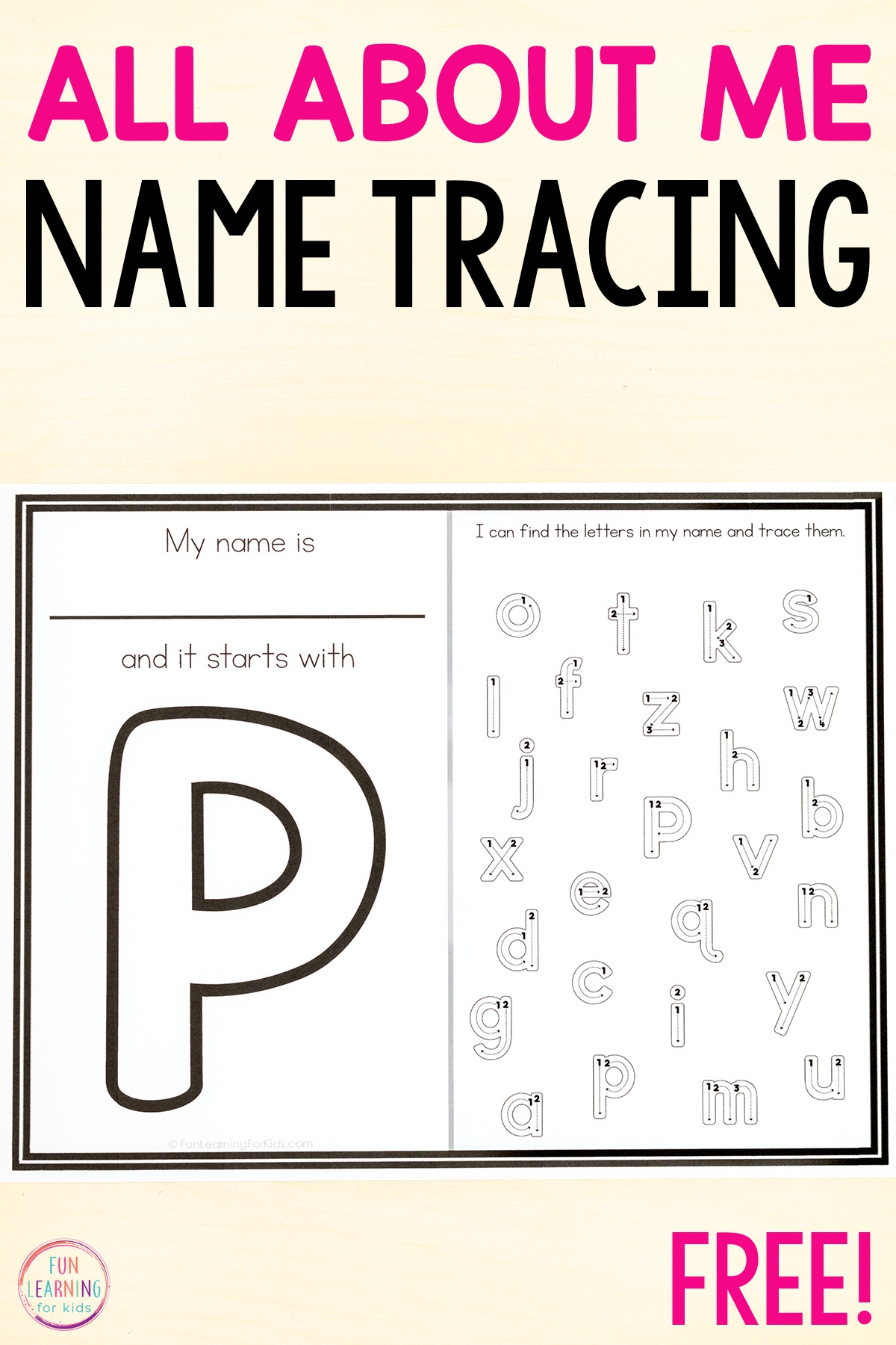 Tracing The Letters In My Name Worksheets Tracing The Letters In My Name Worksheets
