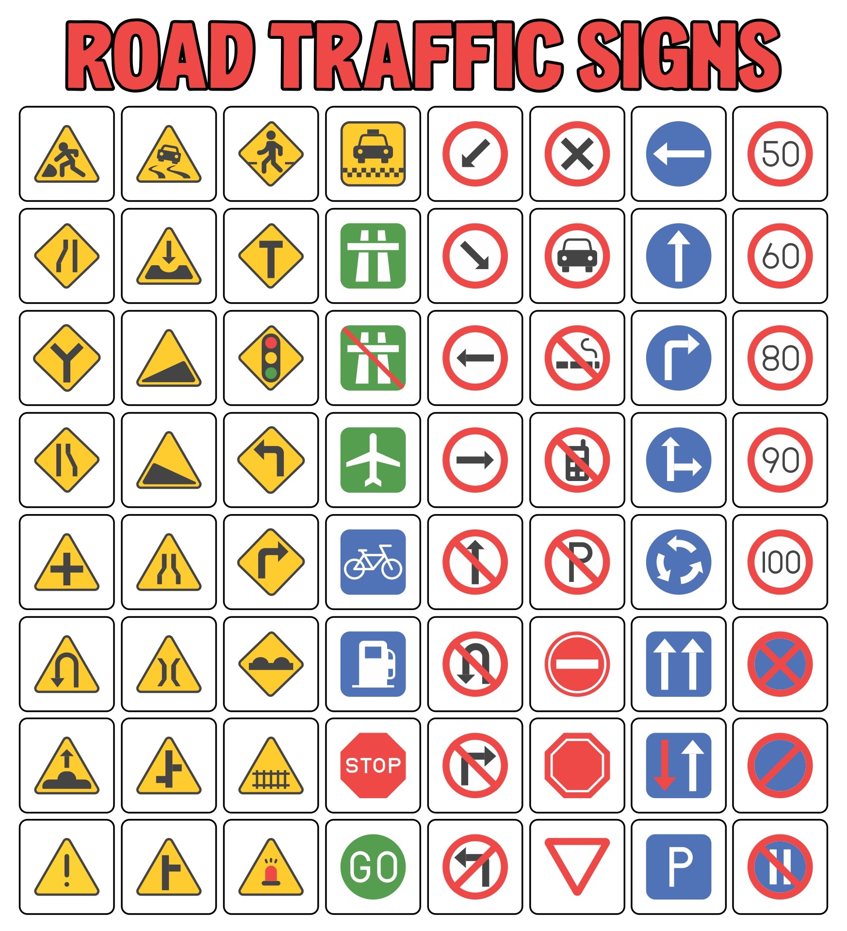 Traffic Sign For Preschoolers 12 Free PDF Printables Printablee Traffic Sign For Preschoolers 12 Free PDF Printables Printablee