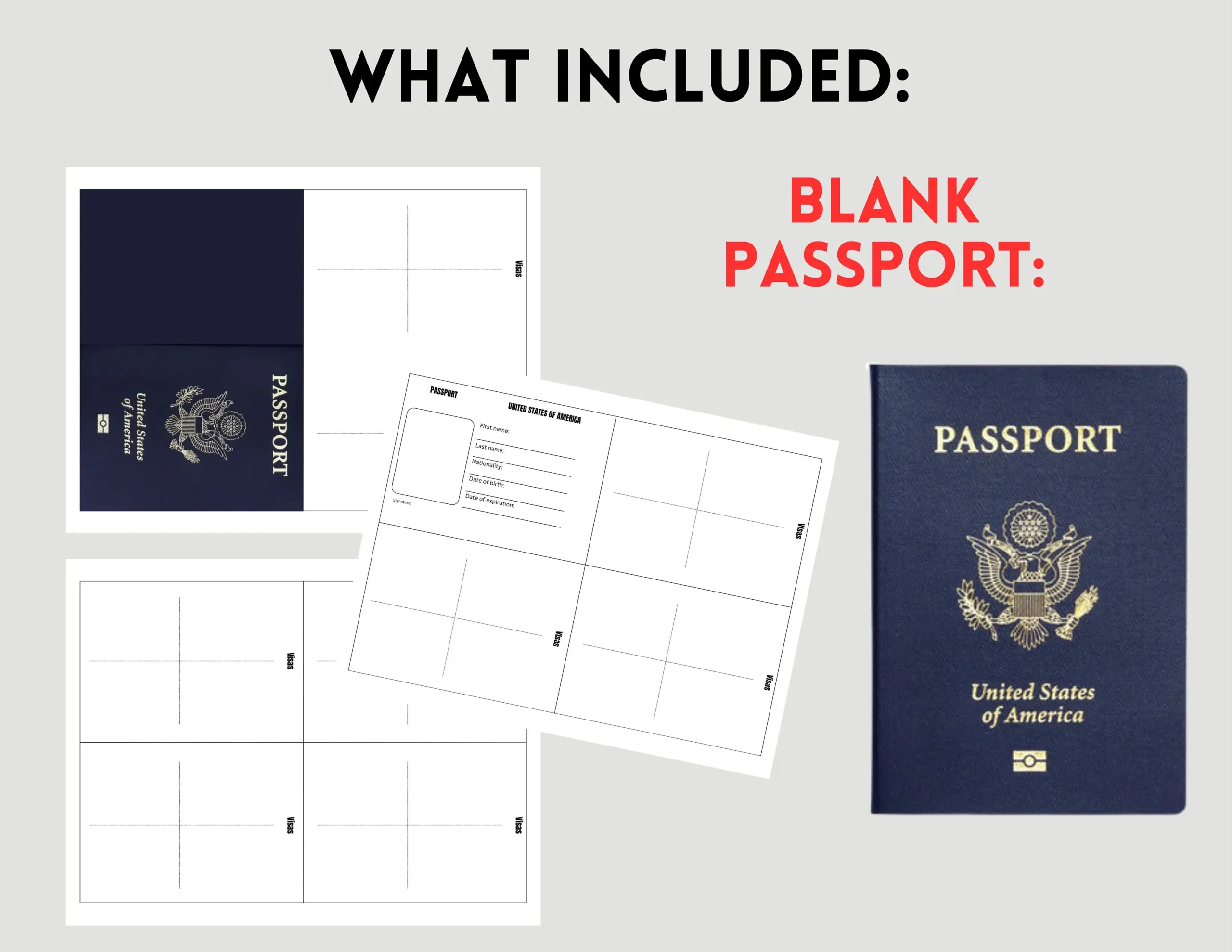 Travel Passport Boarding Passes Dramatic Pretend Play Printable For Kids Ages 3 6 PDF Etsy Travel Passport Boarding Passes Dramatic Pretend Play Printable For Kids Ages 3 6 PDF Etsy