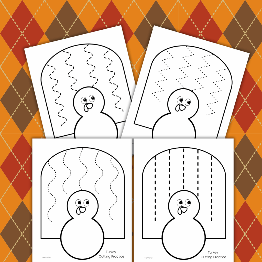 Turkey Cutting Skills Worksheets For Thanksgiving Simply Full Of Delight Turkey Cutting Skills Worksheets For Thanksgiving Simply Full Of Delight