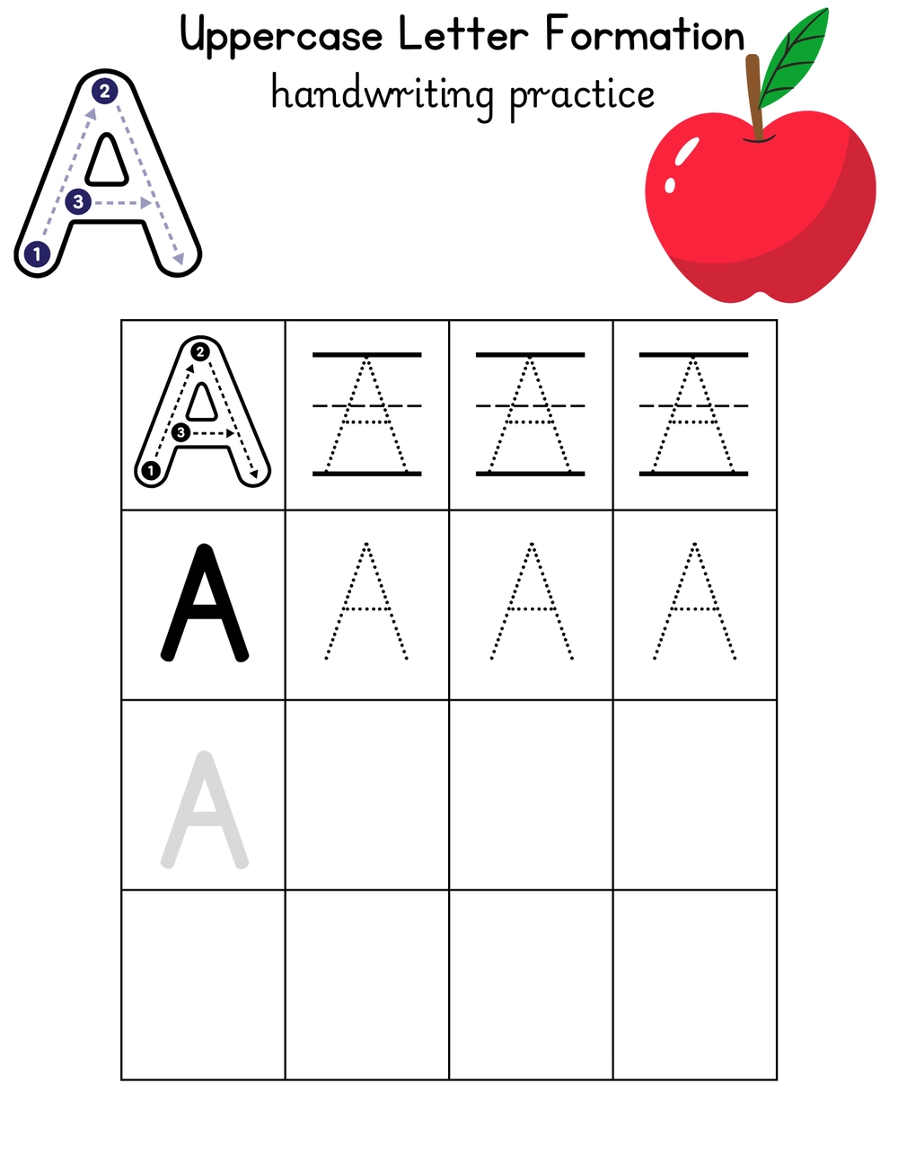 Uppercase Letter Tracing Worksheets Free Preschool Printables Tiaras Tantrums