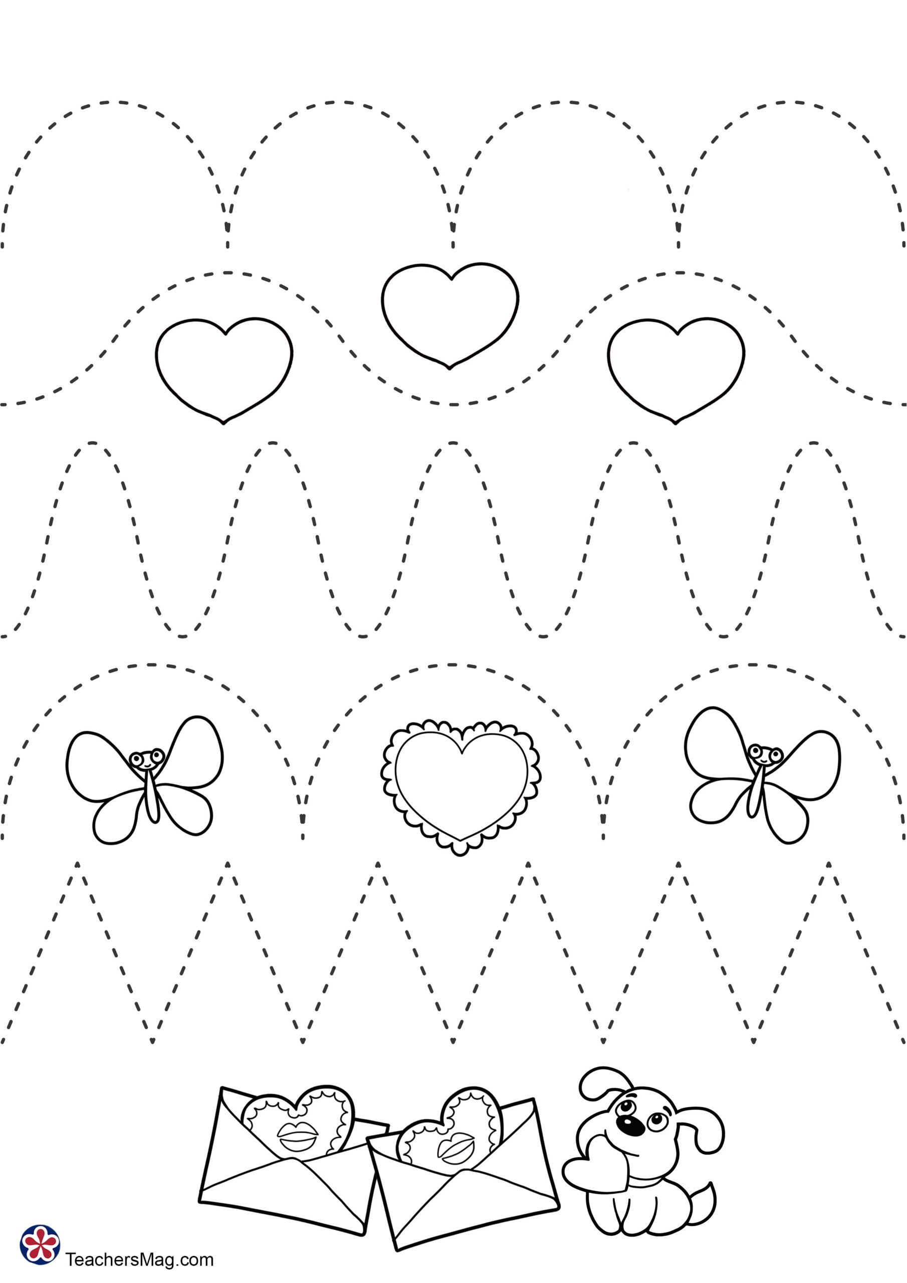 Valentine s Day Free Worksheets For Preschool TeachersMag Valentine s Day Free Worksheets For Preschool TeachersMag