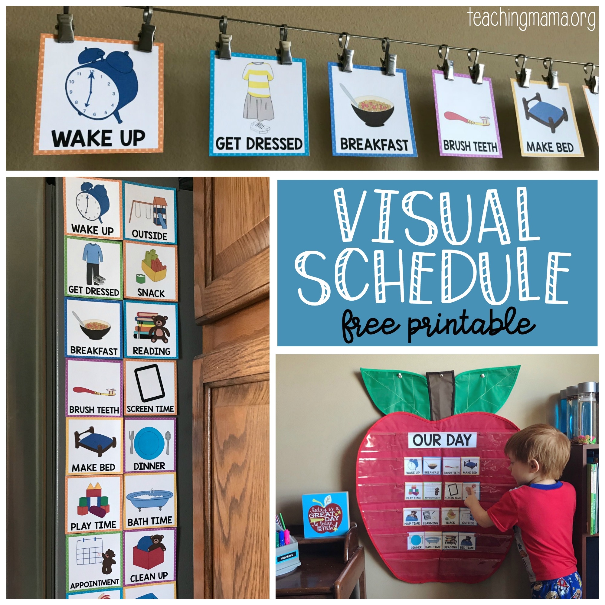Visual Routine Cards For Before And After School Visual Routine Cards For Before And After School