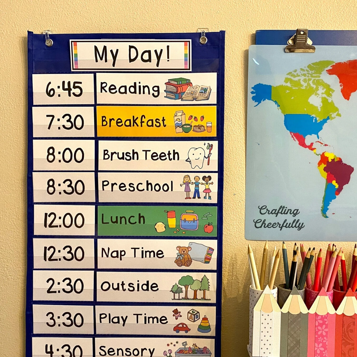 Visual Schedule Cards Crafting Cheerfully Visual Schedule Cards Crafting Cheerfully