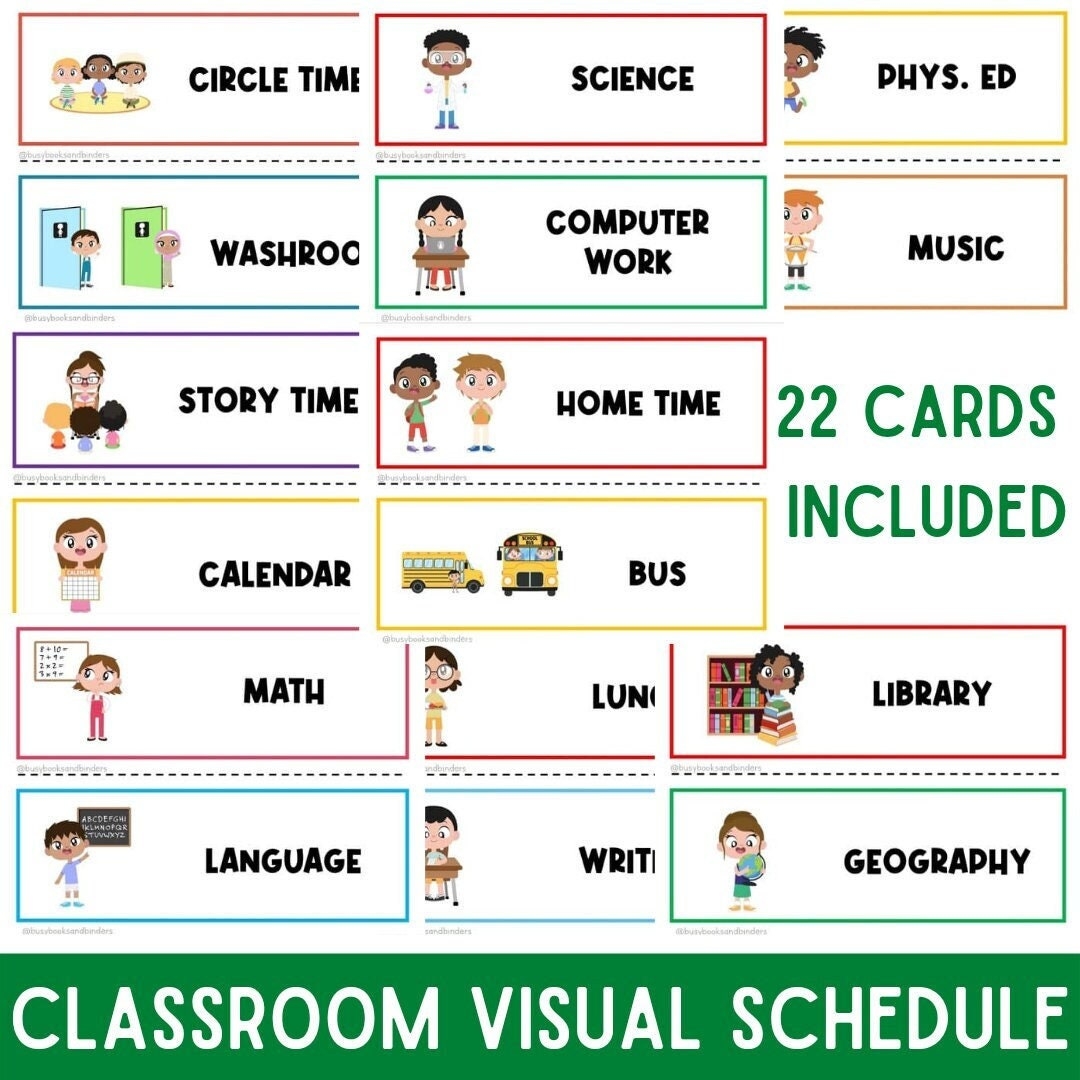 Visual Schedule Classroom Schedule Kids Printable Schedule Daily Worksheets Library Visual Schedule Classroom Schedule Kids Printable Schedule Daily Worksheets Library