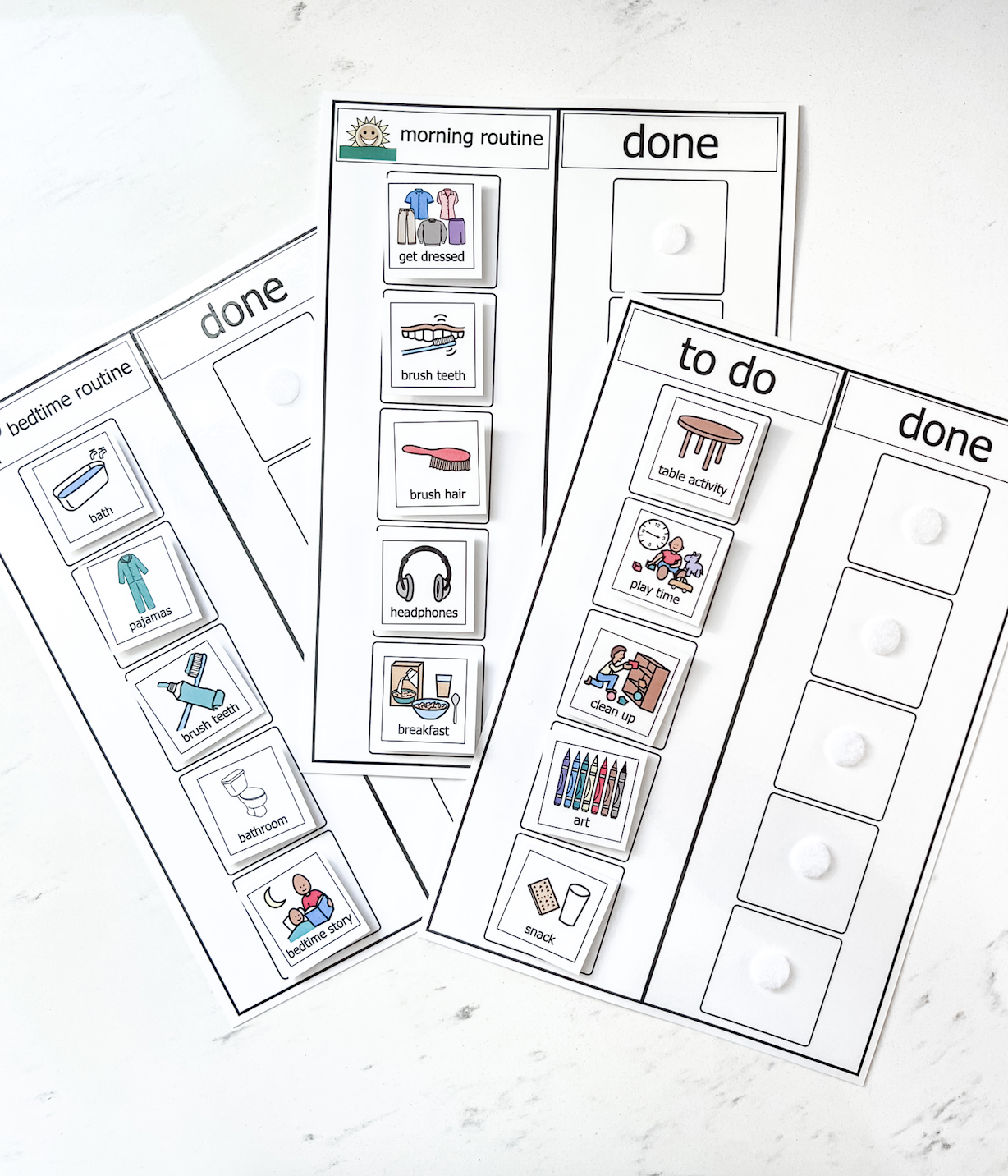 Visual Schedule For Kids Printable Digital Download LOW LIFT FUN Visual Schedule For Kids Printable Digital Download LOW LIFT FUN