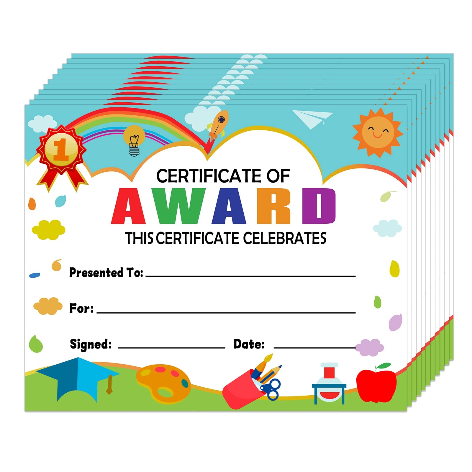 WhatSign 30pcs Nursery Certificate Preschool Diploma Nursery Graduation Achievement Certificates For Kid Certificate Of Completion Student Awards Worksheets Library WhatSign 30pcs Nursery Certificate Preschool Diploma Nursery Graduation Achievement Certificates For Kid Certificate Of Completion Student Awards Worksheets Library