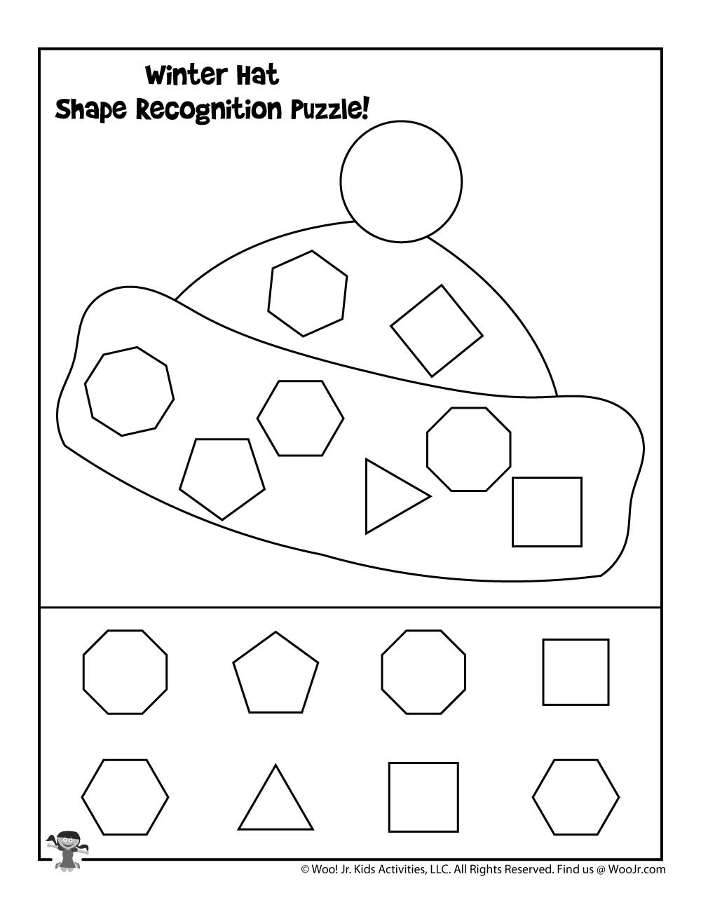 Winter Cut Paste Worksheets Woo Jr Kids Activities Children s Publishing