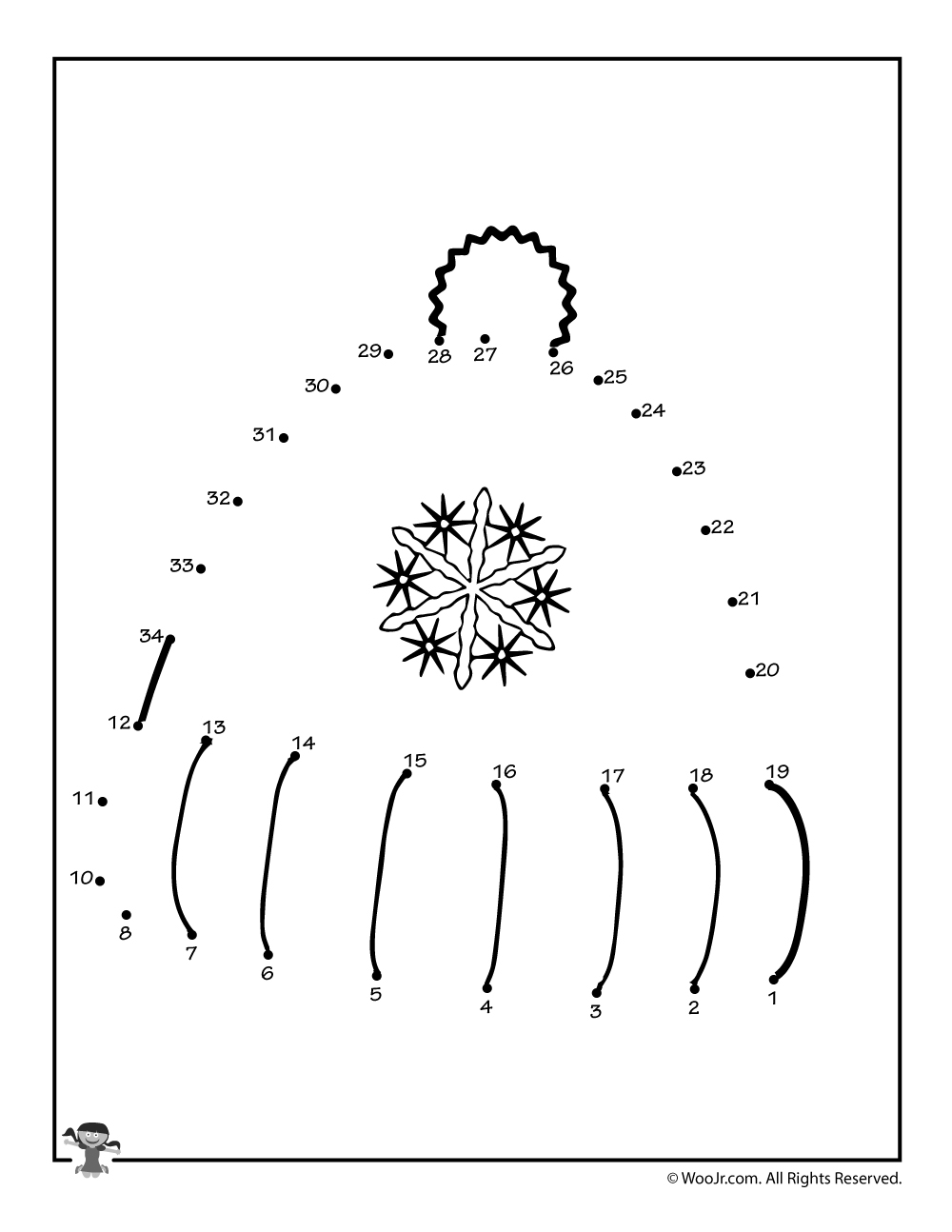 Winter Dot To Dots Activity Pages Woo Jr Kids Activities Children s Publishing