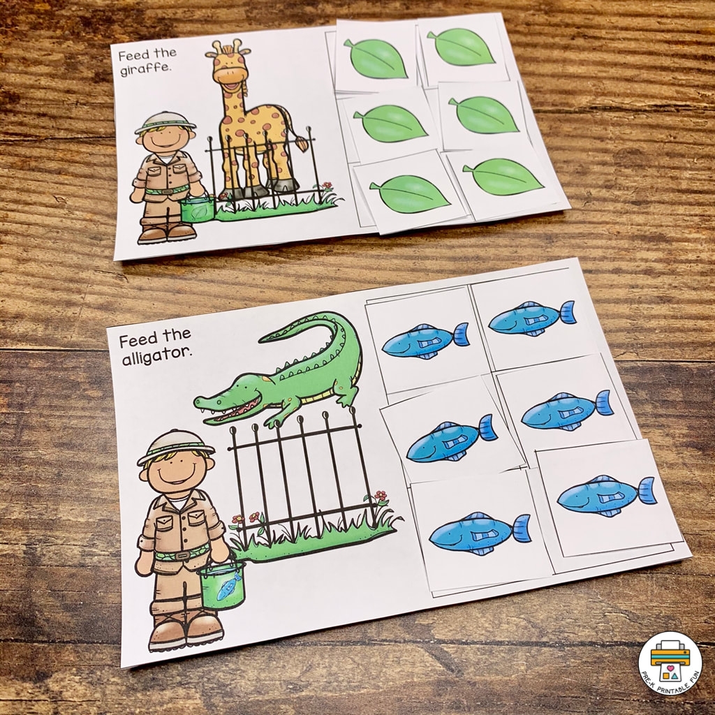 Zoo Preschool Activities